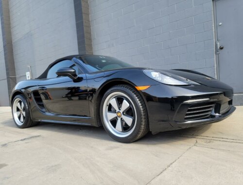 Fuchs Wheels for Porsche 718 Boxster Black