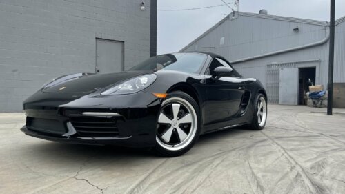 Fuchs Wheels for Porsche 718 Boxster Black