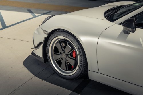 Fuchs Wheels for Porsche 718 GT4 White