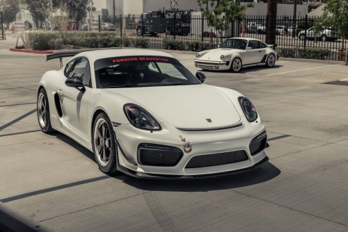 Fuchs Wheels for Porsche 718 GT4 White