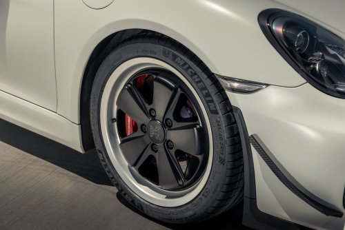 Fuchs Wheels for Porsche 718 GT4 White