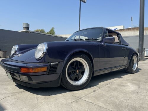 Fuchs Wheels for Porsche 911 Blue