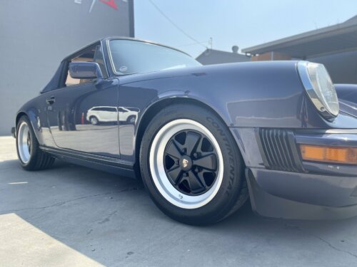 Fuchs Wheels for Porsche 911 Blue