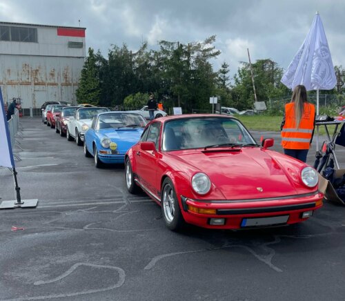 Fuchs Wheels for Porsche 911 Red