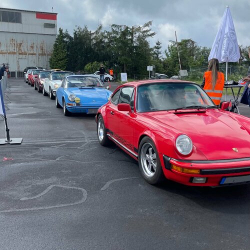 Fuchs Wheels for Porsche 911 Red