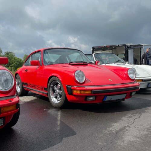 Fuchs Wheels for Porsche 911 Red