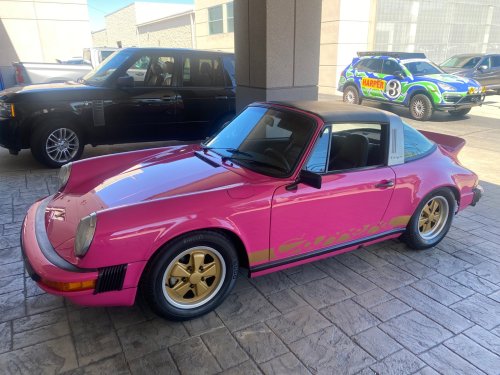 Fuchs Wheels for Porsche 911 Targa Pink