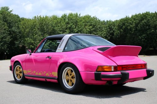 Fuchs Wheels for Porsche 911 Targa Pink