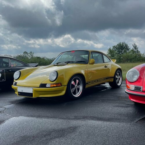 Fuchs Wheels for Porsche 912 Yellow