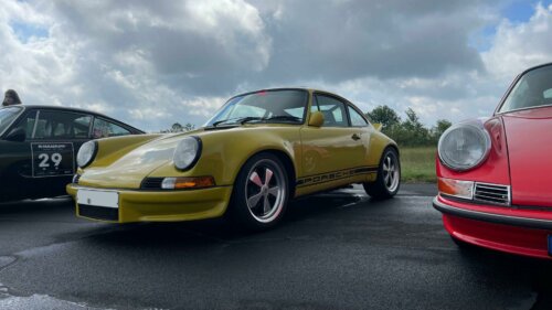 Fuchs Wheels for Porsche 912 Yellow