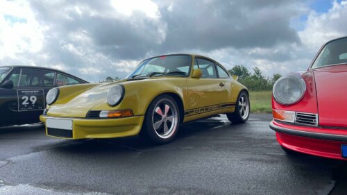 Fuchs Wheels for Porsche 912 Yellow