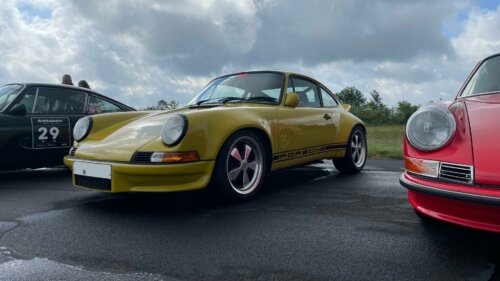 Fuchs Wheels for Porsche 912 Yellow