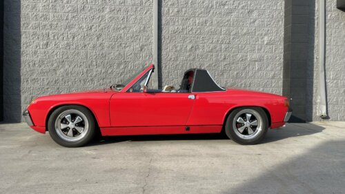 Fuchs Wheels for Porsche 914 Red