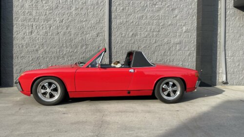 Fuchs Wheels for Porsche 914 Red