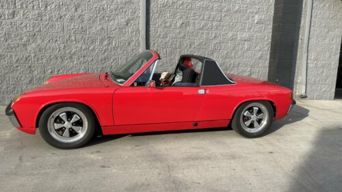 Fuchs Wheels for Porsche 914 Red