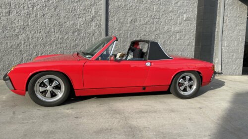 Fuchs Wheels for Porsche 914 Red