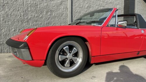 Fuchs Wheels for Porsche 914 Red