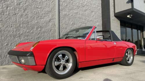 Fuchs Wheels for Porsche 914 Red