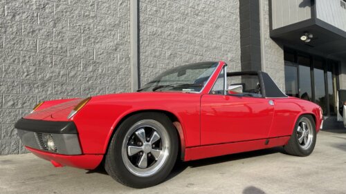 Fuchs Wheels for Porsche 914 Red