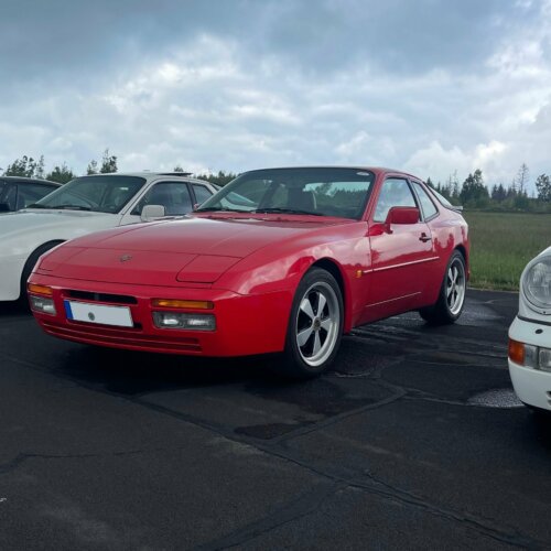 Fuchs Wheels for Porsche 944 Red