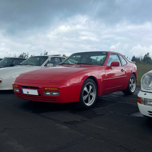 Fuchs Wheels for Porsche 944 Red