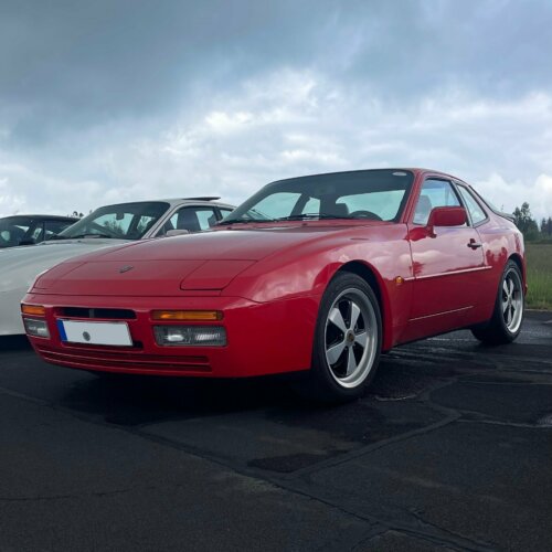 Fuchs Wheels for Porsche 944 Red