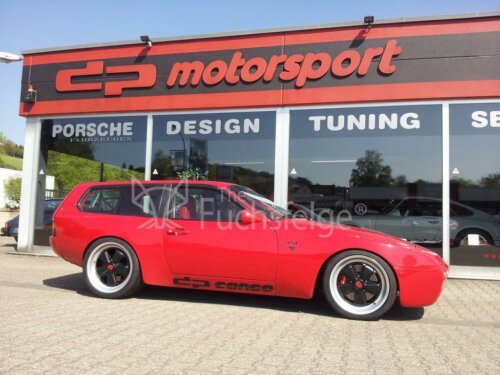 Fuchs Wheels for Porsche 944 Red