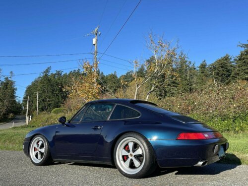 Fuchs Wheels for Porsche 993 Carrera Blue