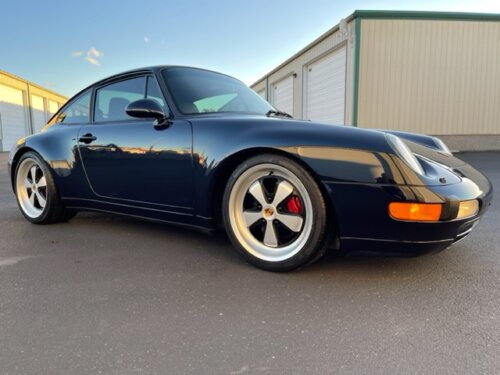 Fuchs Wheels for Porsche 993 Carrera Blue