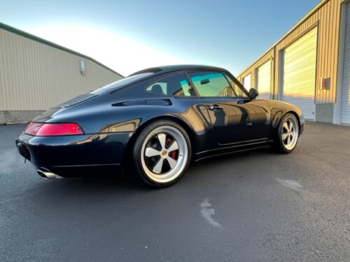 Fuchs Wheels for Porsche 993 Carrera Blue