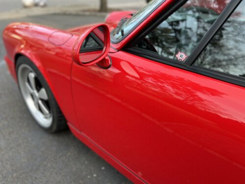 Fuchs Wheels for Porsche 964 Carrera Red