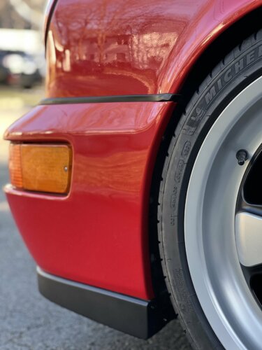 Fuchs Wheels for Porsche 964 Carrera Red