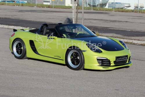 Fuchs Wheels for Porsche 981 Green