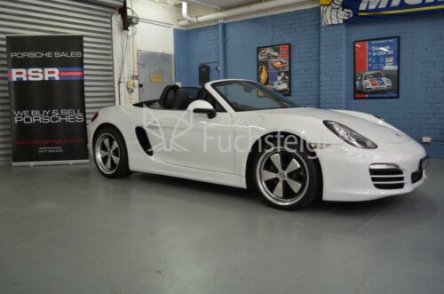 Fuchs Wheels for Porsche 981 White