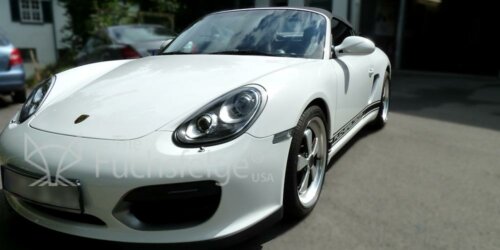 Fuchs Wheels for Porsche 987 Boxster White
