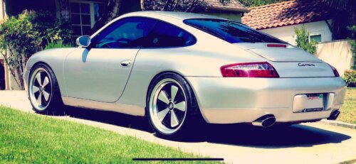Fuchs Wheels for Porsche 996 Silver