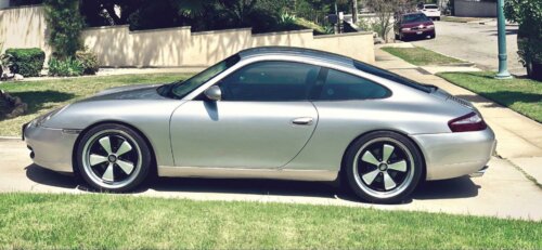 Fuchs Wheels for Porsche 996 Silver