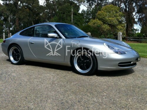 Fuchs Wheels for Porsche 996 Silver Metallic