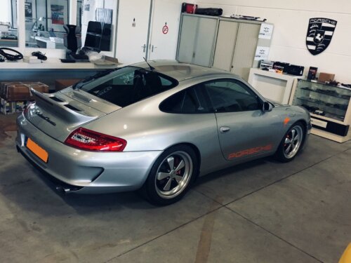 Fuchs Wheels for Porsche 996 with Ducktail