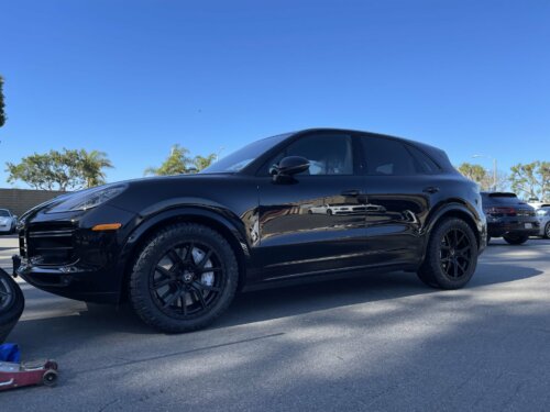 Mantra Wheels for Porsche Cayenne Turbo Black