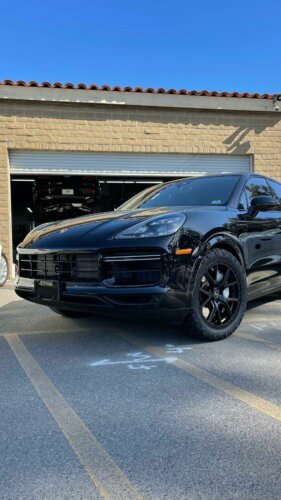 Mantra Wheels for Porsche Cayenne Turbo Black