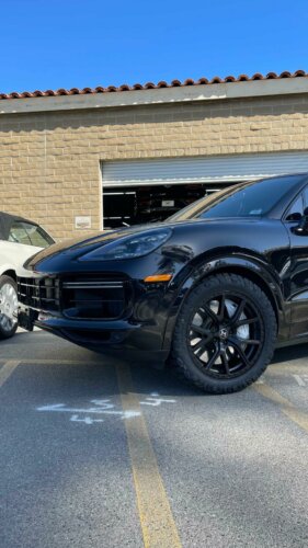 Mantra Wheels for Porsche Cayenne Turbo Black