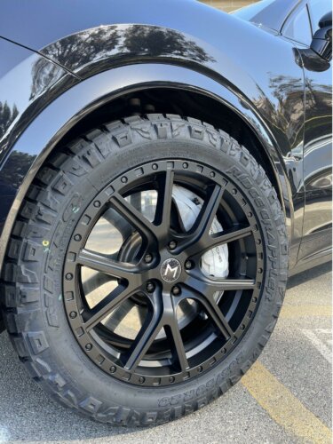 Mantra Wheels for Porsche Cayenne Turbo Black