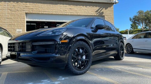 Mantra Wheels for Porsche Cayenne Turbo Black