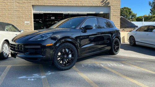 Mantra Wheels for Porsche Cayenne Turbo Black