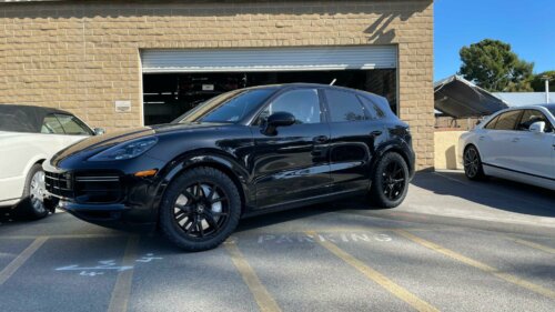 Mantra Wheels for Porsche Cayenne Turbo Black