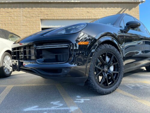 Mantra Wheels for Porsche Cayenne Turbo Black