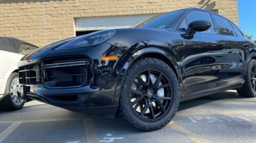 Mantra Wheels for Porsche Cayenne Turbo Black