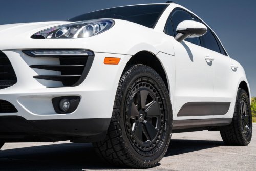 Mantra Wheels for Porsche Macan White The Fox