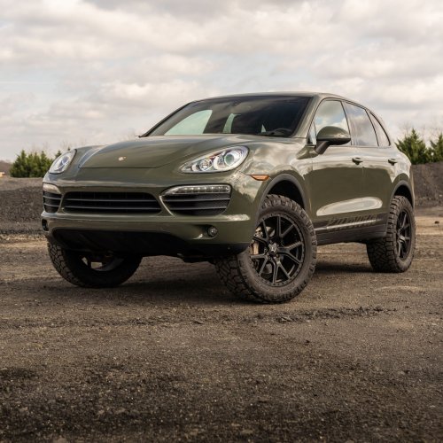 Mantra Wheels for Porsche Cayenne Green